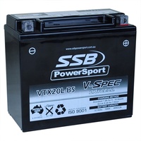 SSB VSPEC AGM Battery for Indian ROADMASTER 2015-2021