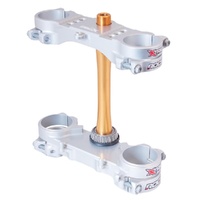 XTRIG Silver Triple Clamps ROCS Tech Offset 20mm 40101009
