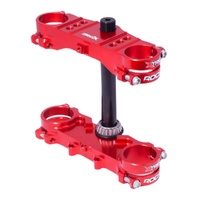 XTRIG Red Triple Clamps ROCS Tech Offset 28mm 40104001