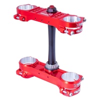 XTRIG Red Triple Clamps ROCS Pro Offset 18-20mm 40201016
