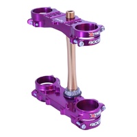 XTRIG Purple Triple Clamps ROCS Tech Offset 25mm 40201022