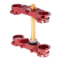 XTRIG Brown Triple Clamps ROCS Tech Offset 25mm 40204001