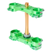 XTRIG Green Triple Clamps ROCS Tech Offset 23mm 40301007