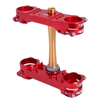 XTRIG Red Triple Clamps ROCS Tech Offset 24mm 40401007