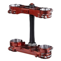 XTRIG Brown Triple Clamps ROCS Pro Offset 22-24mm for Husqvarna FE 350 2015-2023