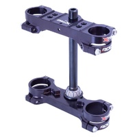 XTRIG Black Triple Clamps ROCS Tech Offset 22mm for Gas Gas MC 65 2024-2025