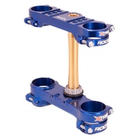XTRIG Blue Triple Clamps ROCS Tech Offset 22mm Sherco 300 SEF FACTORY 2019-2023