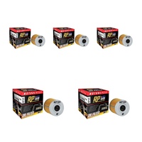 5 Pack RP Oil Filter for Kawasaki KLR650/KL650 1987