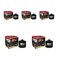 5 Pack RP Chrome Oil Filter for Harley 1340 FLH Series 1981-1983