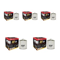 5 Pack RP Chrome Oil Filter for Harley 1250 VRSCF V-Rod Muscle ABS 2010-2017