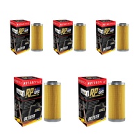 5 Pack RP Oil Filter for BMW G 450 X 2008-2010