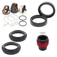 Complete Front Fork Rebuild Kit for Honda CR125R 1988-1989 With Driver