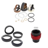Complete Front Fork Rebuild Kit for Honda CR250R 1988 56- With Driver
