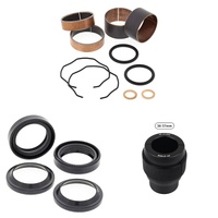Front Fork Rebuild Kit for Kawasaki KL250 Super Sherpa 1999-2009 56- With Driver