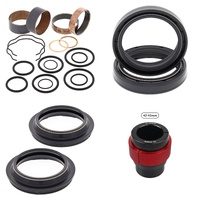 Complete Front Fork Rebuild Kit for Honda CR250R 1995 With Driver