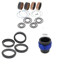 Complete Front Fork Rebuild Kit for Suzuki RMZ250 2007-2012 56- With Driver