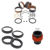 Complete Front Fork Rebuild Kit for Honda XR250R 1996-2004 56- With Driver