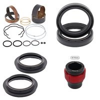 Complete Front Fork Rebuild Kit for Honda CR500R 1995 With Driver