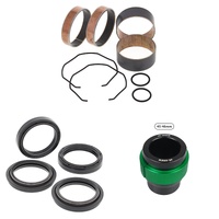 Complete Front Fork Rebuild Kit for Suzuki RM250 2001-2002 56- With Driver