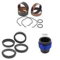 Complete Front Fork Rebuild Kit for Suzuki RM250 2004 56- With Driver