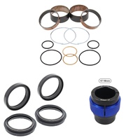 Complete Front Fork Rebuild Kit for KTM 300 XC 2006-2007 56- With Driver