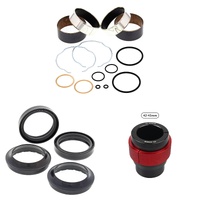 Complete Front Fork Rebuild Kit for Honda XR400R NZ 1998-2004 56- With Driver