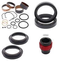 Complete Front Fork Rebuild Kit for Kawasaki KLX650D 1996 With Driver