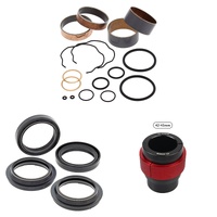Complete Front Fork Rebuild Kit for Kawasaki KLX250R 1994-2005 56- With Driver