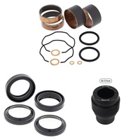 Complete Front Fork Rebuild Kit for Kawasaki KLR250 1985-2005 56- With Driver