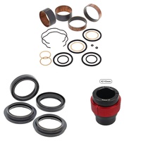Complete Front Fork Rebuild Kit for Kawasaki KX500 1991-1996 56- With Driver