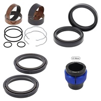 Complete Front Fork Rebuild Kit for Suzuki RM125 2001 With Driver