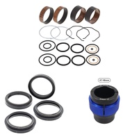 Complete Front Fork Rebuild Kit for Kawasaki KX450F 2008-2012 56- With Driver