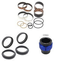 Complete Front Fork Rebuild Kit for KTM 450 SX 2003-2004 56- With Driver