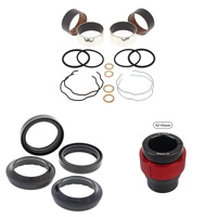 Complete Front Fork Rebuild Kit for Honda VTR1000 SP2 2002-2006 56- With Driver