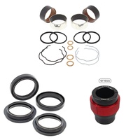 Complete Front Fork Rebuild Kit for Kawasaki ZX7RR 1996-1997 56- With Driver