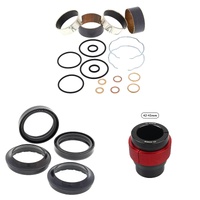 Complete Front Fork Rebuild Kit for Honda VFR750R RC30 1988-1990 56- With Driver