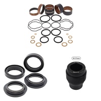 Complete Front Fork Rebuild Kit for Kawasaki EN500 Vulcan 1996 56- With Driver