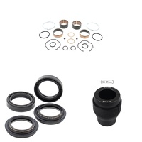 Complete Front Fork Rebuild Kit for Honda CR80R 1996-2002 56- With Driver