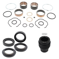 Front Fork Rebuild Kit for Suzuki RM85L Big Wheel 2002-2024 56- With Driver