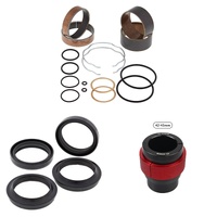 Complete Front Fork Rebuild Kit for Honda CR125R 1992-1993 56- With Driver