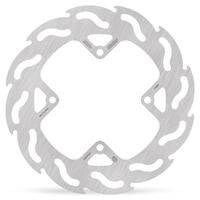 MotoMaster Flame Fixed Rear Brake Disc for Honda CR80R 1992-2002
