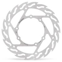 MotoMaster Flame Left Fixed Front Brake Disc for Honda CR500R 1995-2001