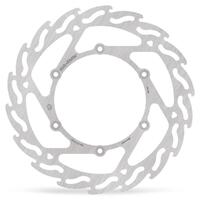 MotoMaster Flame Left Fixed Front Brake Disc for Yamaha YZ450F 2003-2007