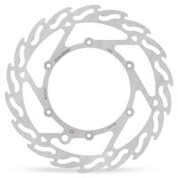 MotoMaster Flame Left Fixed Front Brake Disc for KTM 380 SX 1998-2001