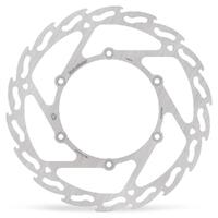 MotoMaster Flame Left Fixed Front Brake Disc for Yamaha YZ250X 2015