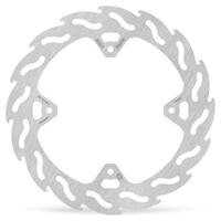 MotoMaster Flame 4.4 Fixed Rear Brake Disc for Honda CR125R 2002-2007