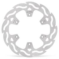MotoMaster Flame Fixed Rear Brake Disc for Kawasaki KX125 1989-2002