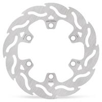 MotoMaster Flame Fixed Rear Brake Disc for Kawasaki KDX250 1992-1995