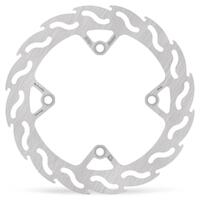 MotoMaster Flame Fixed Rear Brake Disc for Husqvarna WR125 2011-2013