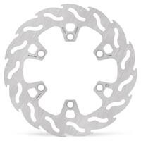 MotoMaster Flame Fixed Rear Brake Disc for Kawasaki KLX250R 1994-1998